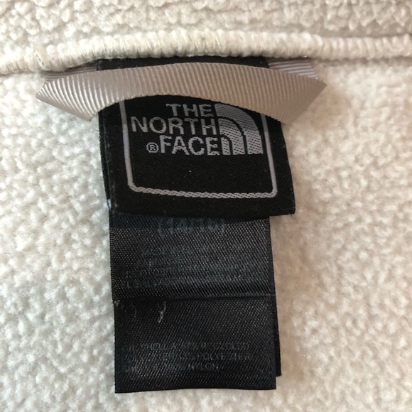 THE NORTH FACE Light Gray Full Zip Fleece Jacket (L 14/16) - Picture 4 of 5